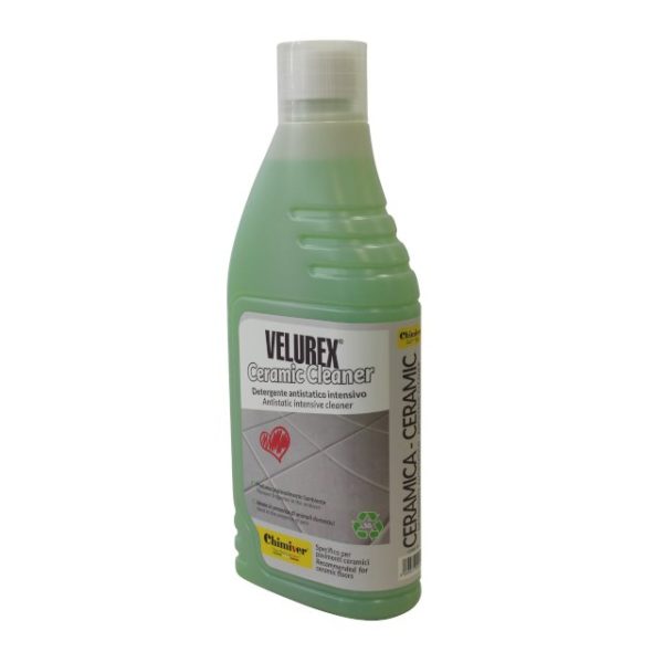 VELUREX-Ceramic-Cleaner-Detergente-Antistatico-Intensivo-Pulizia-Manutenzione-Pavimenti-Ceramica-Chimiver-1L