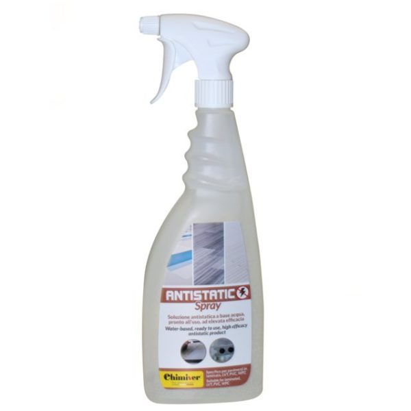 Antistatic-Spray-Soluzione-Antistatica-All'Acqua-Pronto-All'uso-Trattamento-Intensivo-Detergente-Antistatico-Pavimenti-Laminato-LVT-PVC-WPC-Chimiver