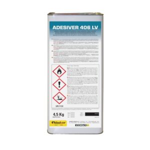 Adesiver-406-LV-Solvent-based-Adhesive-Bonding-Laminates-Plastics-to-Wood-Metals-Profiles-Resilient-Covering-on-Absorbent-Surface-Immediate-Set-Chimiver