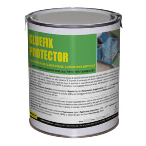 Gluefix-Protector-Soluzione-Distaccante-All'acqua-Adesivi-Colle-Erba-Sintetica-Attrezzature-Macchinari-Spatole-Chimiver