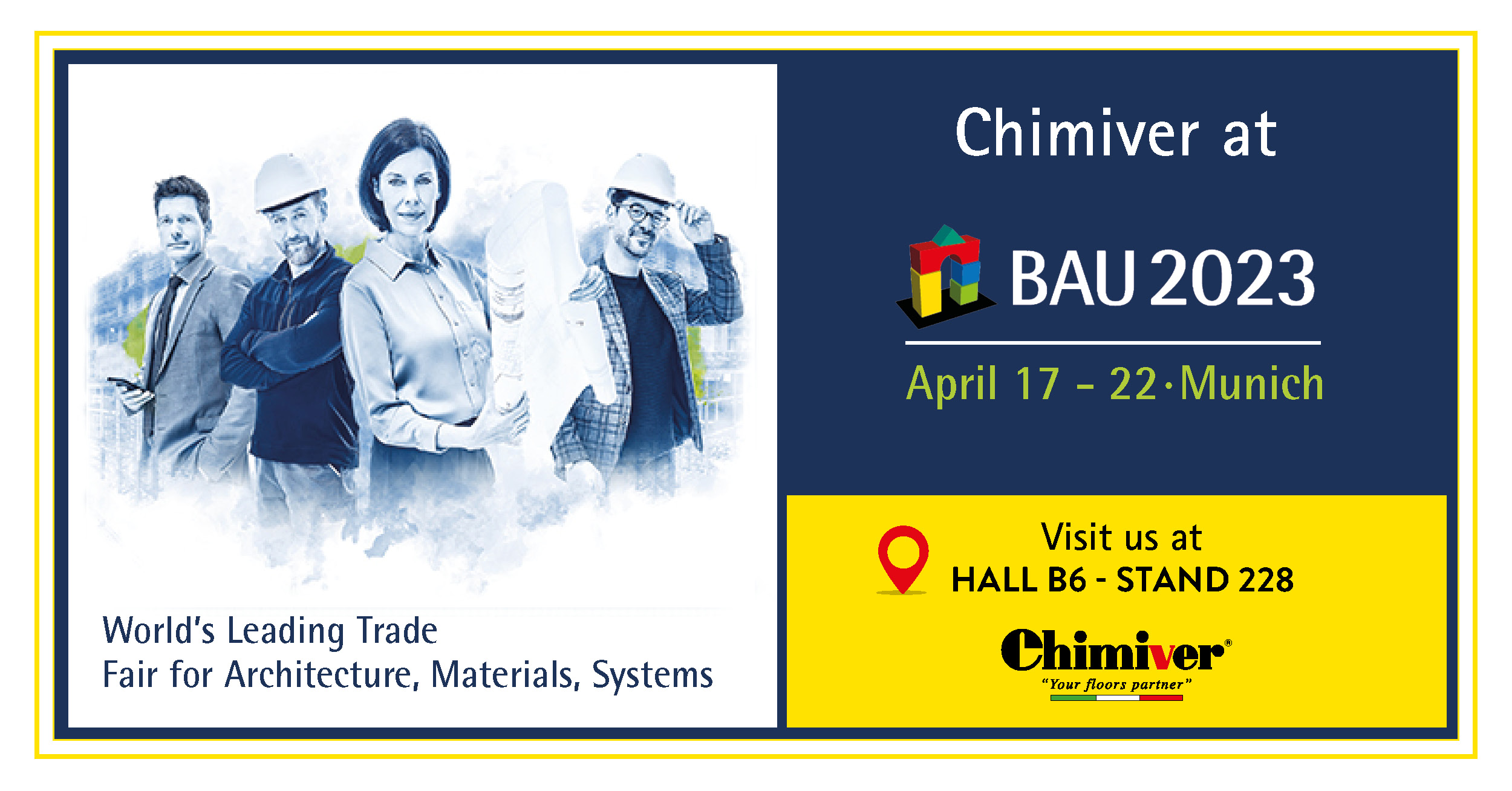 Chimiver: BAU2023, Monaco