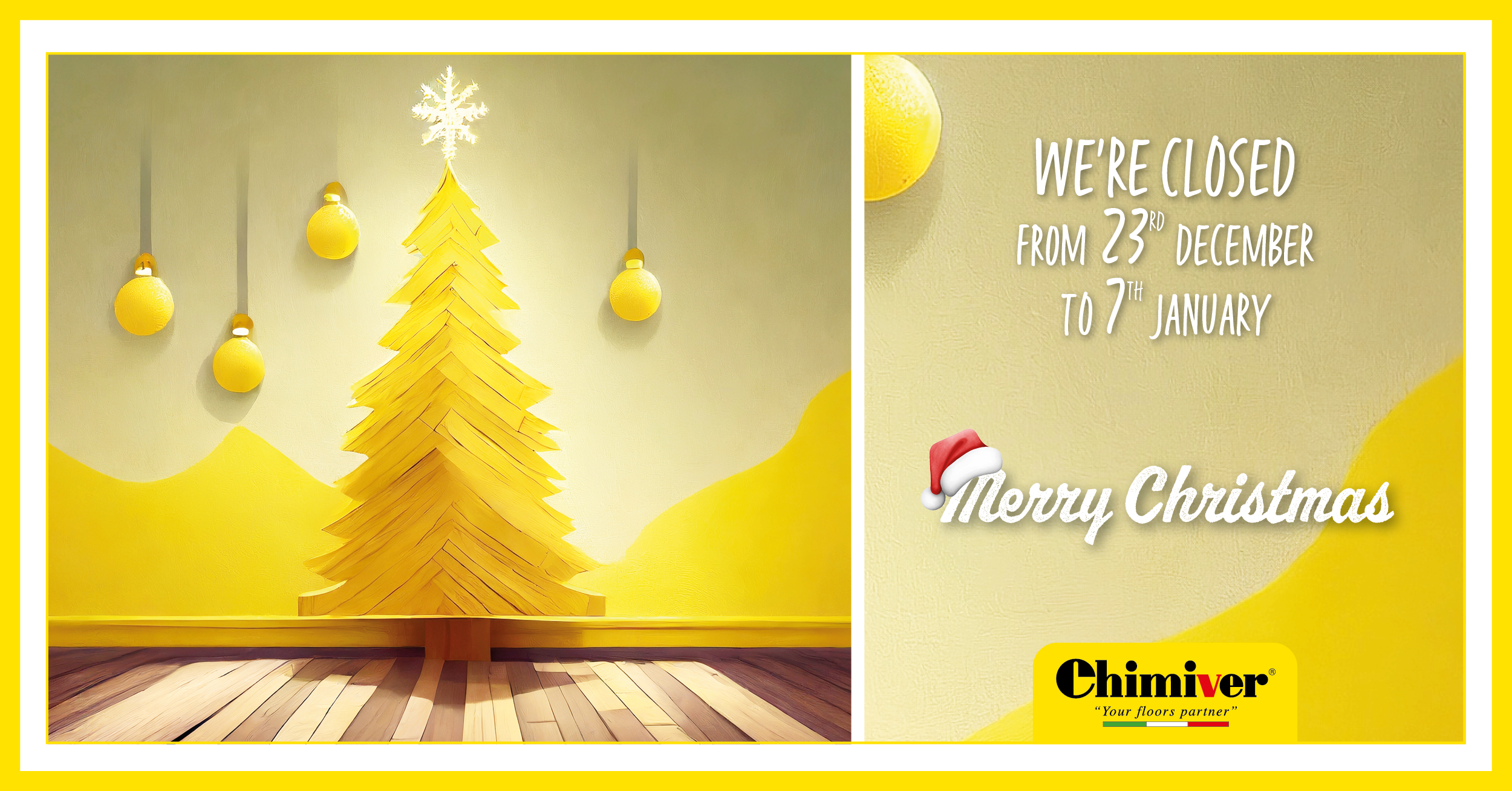 ¡Feliz Navidad desde Chimiver!