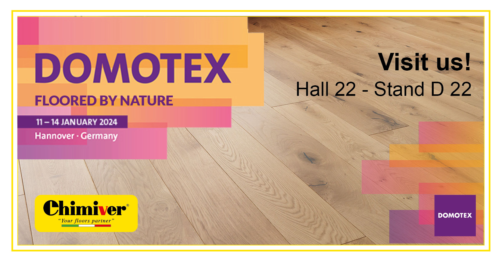 Chimiver: Domotex 2024, Hannover