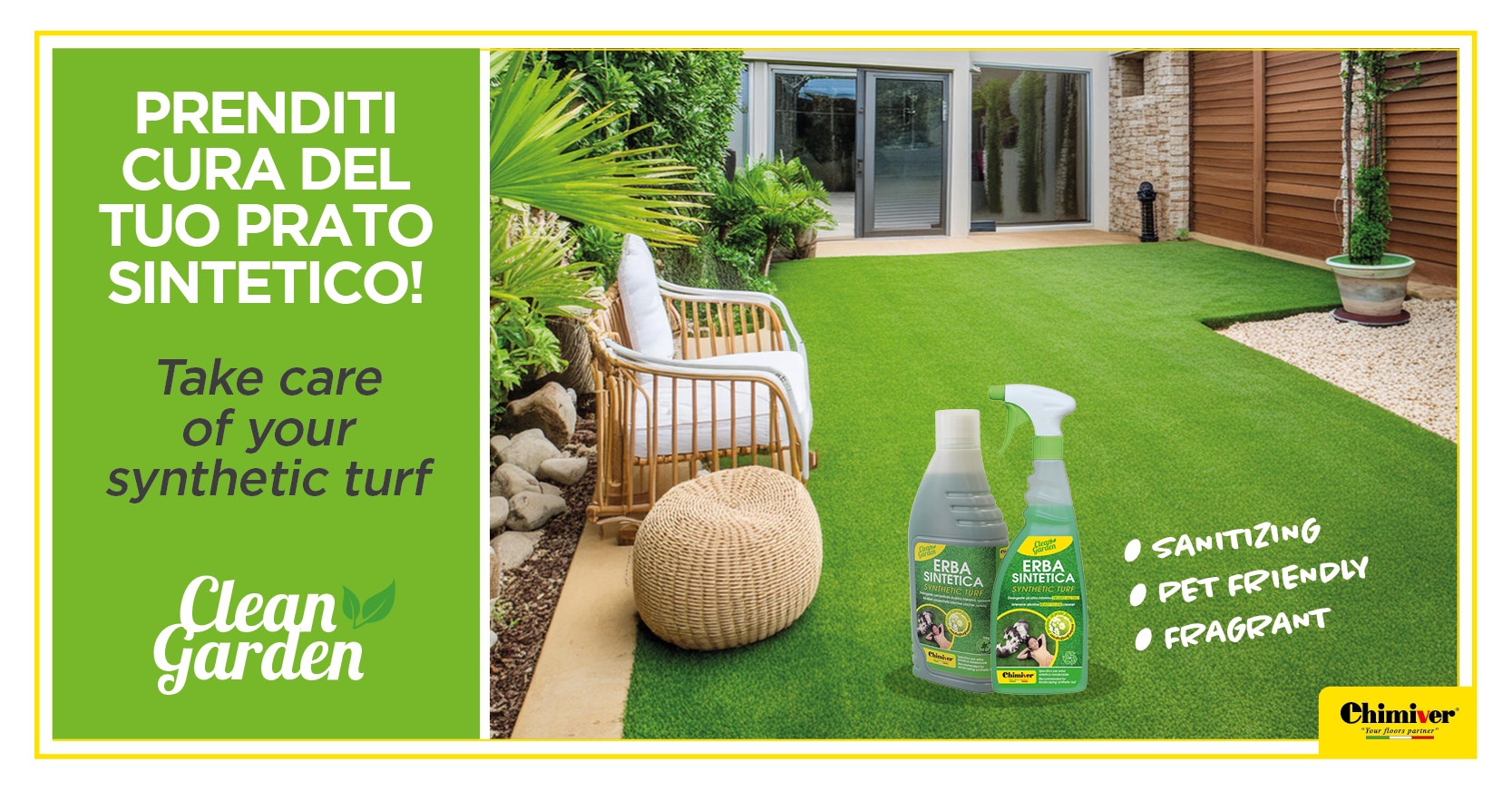 How to Maintain and Clean Synthetic Grass Lawn