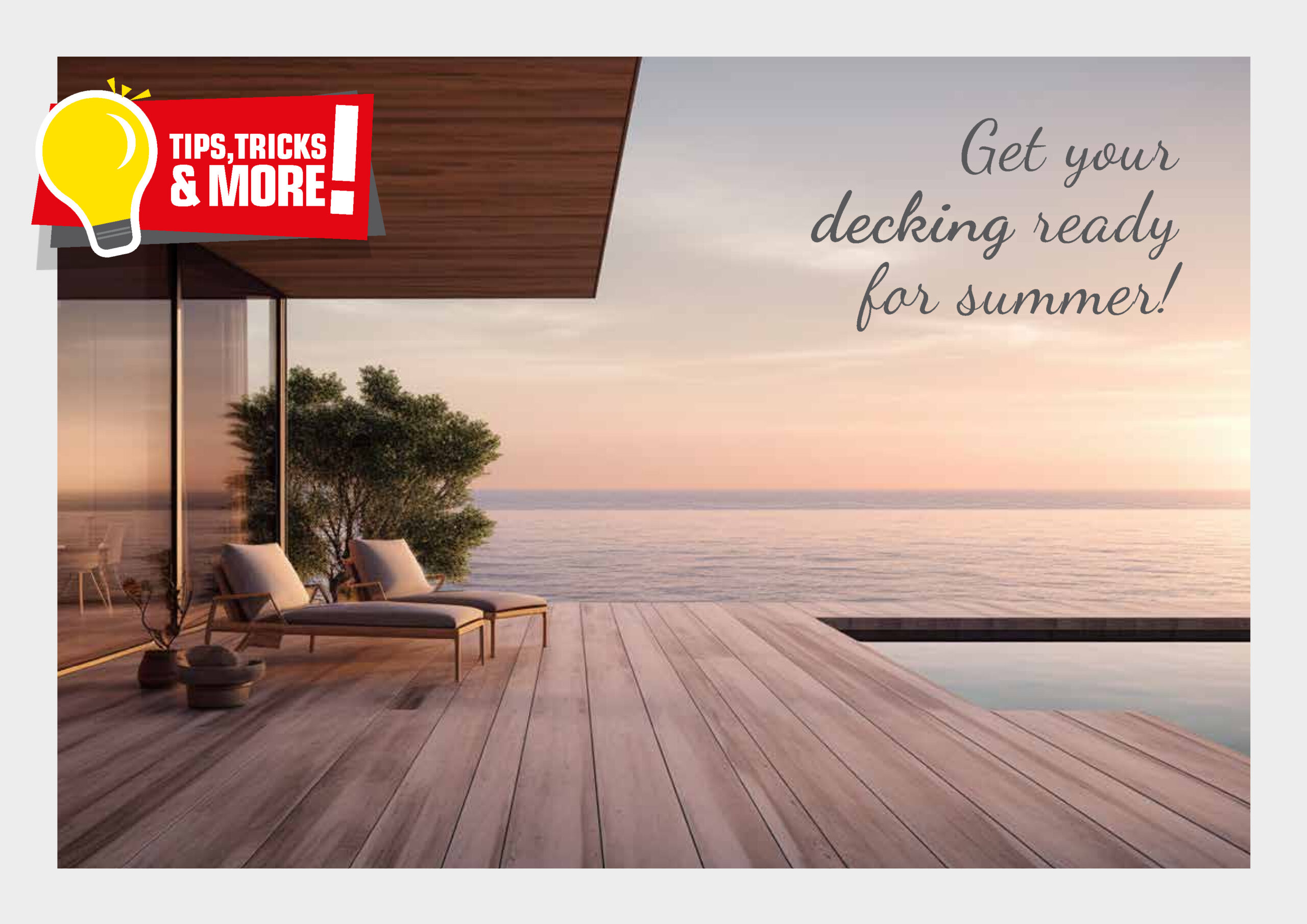 Get your decking ready for summer!