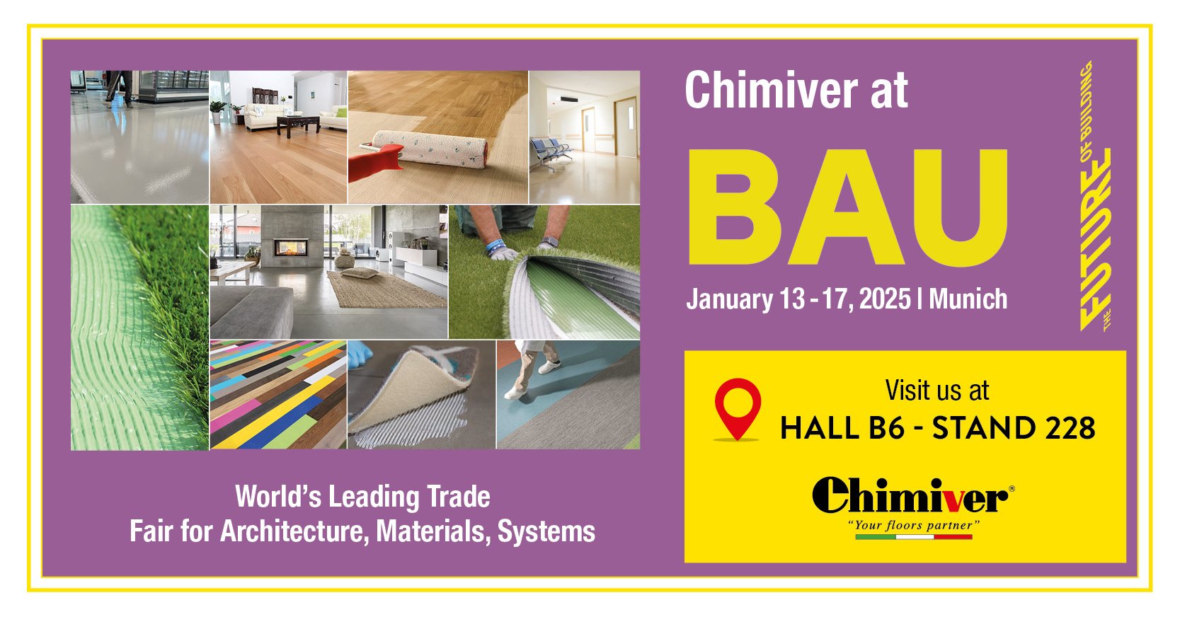 Chimiver : BAU 2025, Munich