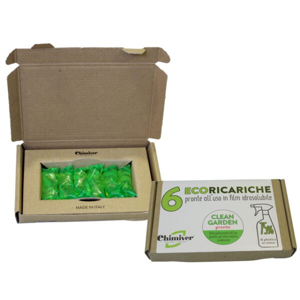 KIT 6 ECORICARICHE Clean Garden Pronto