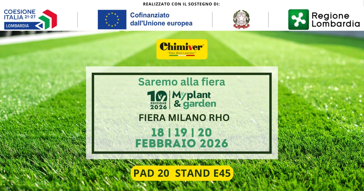 Chimiver: MyPlant&Garden 2026, Milano